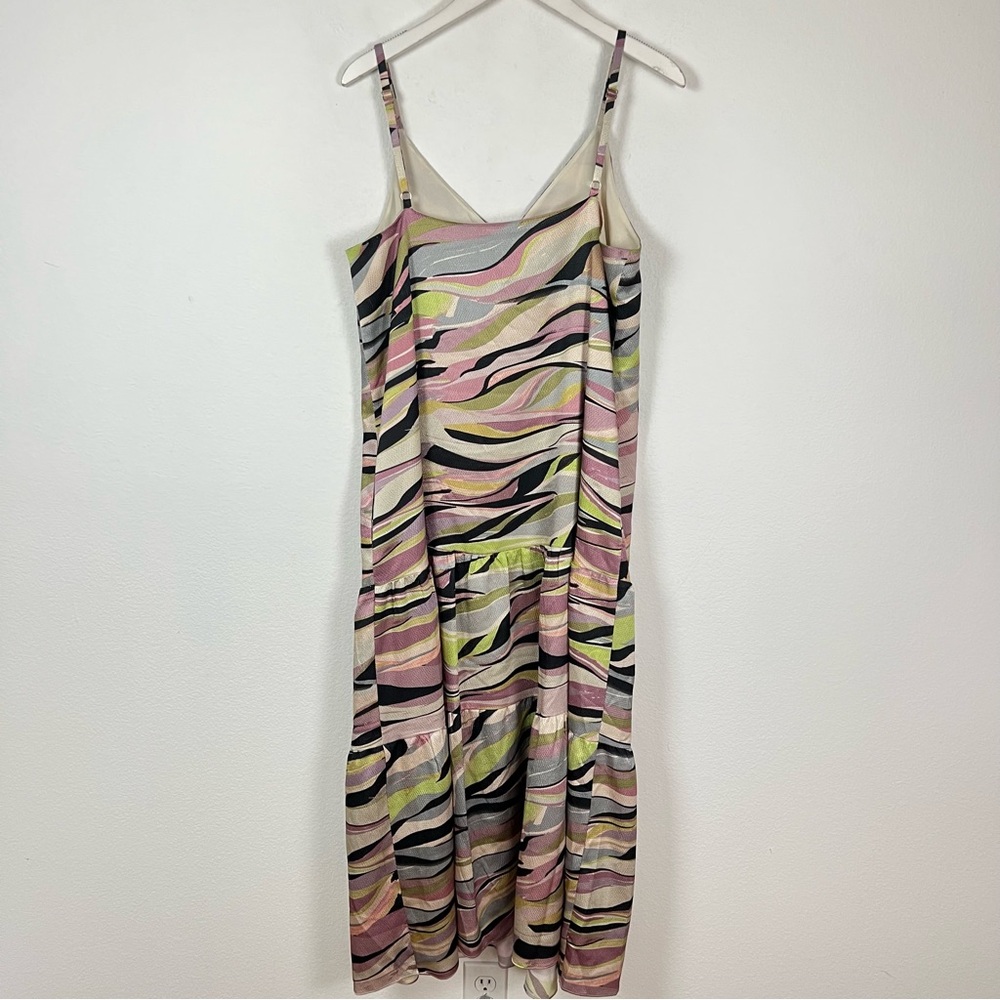 Ted Baker Warrenn spaghetti strap button down front maxi dress Size 10 Medium - Picture 6 of 7
